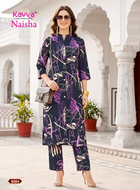 Kavya naisha vol-6 coord set wholesale in surat